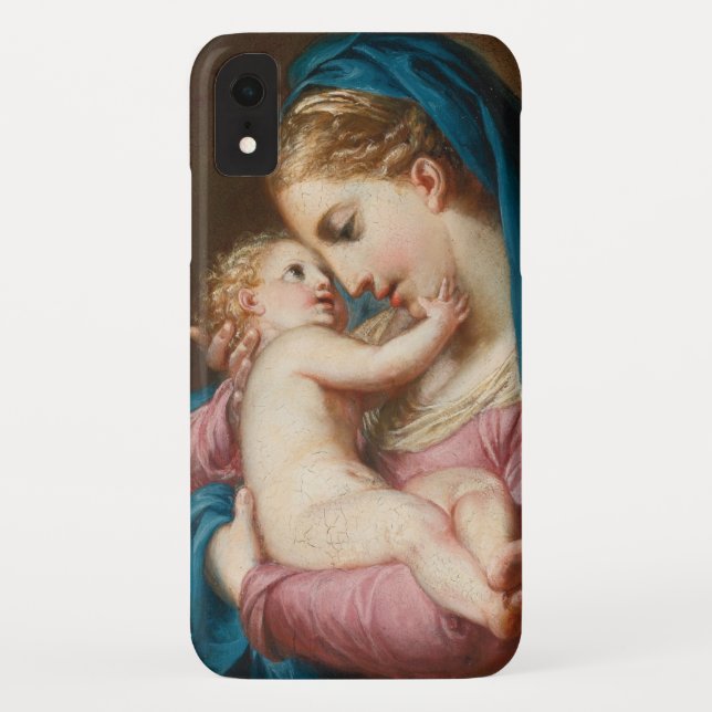 Capa Para iPhone, Case-Mate Madona e Menino (Verso)