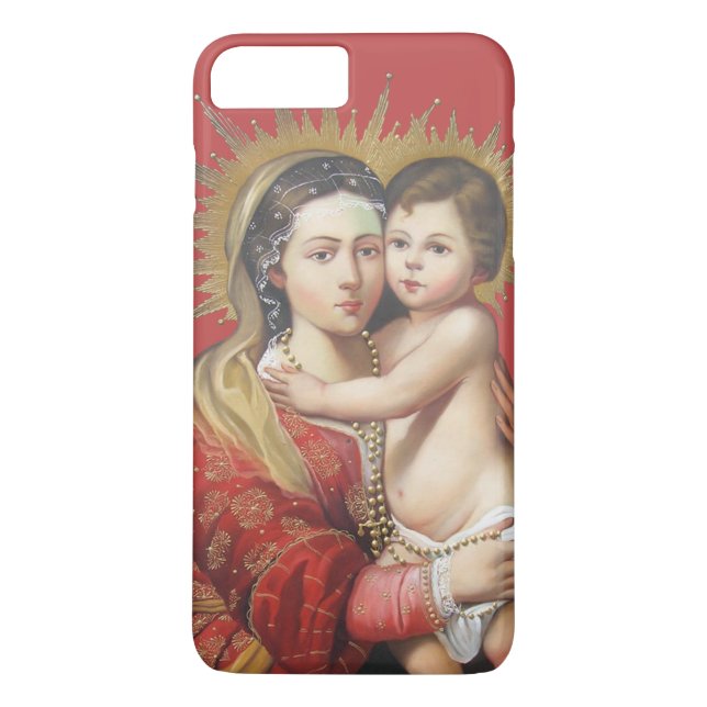 Capa Para iPhone, Case-Mate Madona e Menino (Verso)