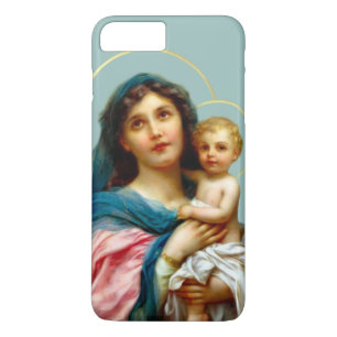 Capa iPhone 8 Plus/7 Plus Madonna e Criança