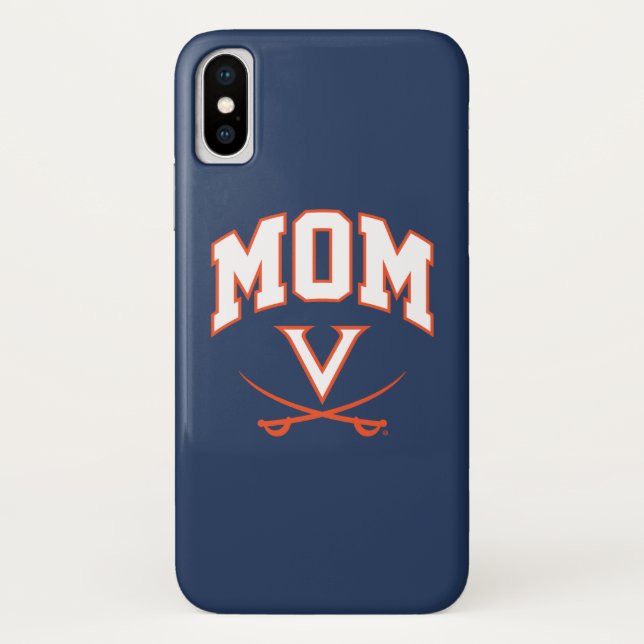 Capa Para iPhone, Case-Mate Mãe dos Cavaliers da Virgínia (Verso)