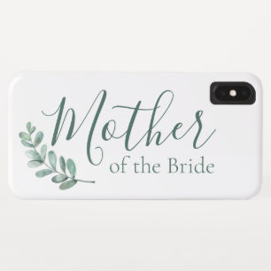 Capa Para iPhone Da Case-Mate Mãe elegante botânica da hortelã da noiva