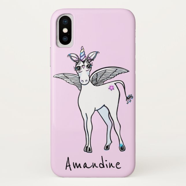 Capa Para iPhone, Case-Mate Magia de Unicórnio bonitinha (Verso)