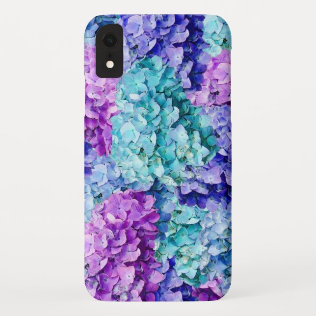 Capa Para iPhone, Case-Mate Magnificent hydrangea blossoms  (Verso)