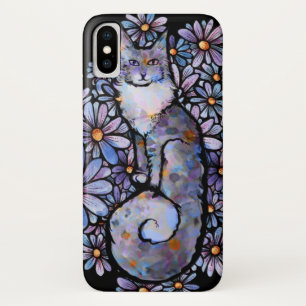 Capa Para iPhone Da Case-Mate Maine Coon Dilue Calico Cat Purple