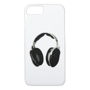 Capa iPhone 8/7 Maiúsculas e minúsculas do fone de ouvido do Pop A
