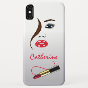 Capa Para iPhone Da Case-Mate Makeup Artist Face & Lipstick na Chic Espelho