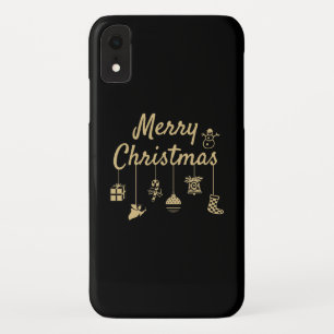 Capa Para iPhone Da Case-Mate Mal Natal Ornaments - Ouro