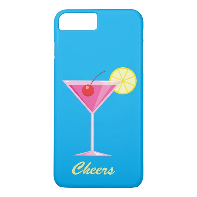 Capa Para iPhone, Case-Mate Mala Cheers Summer Cocktail iPhone 7 Plus (Verso)
