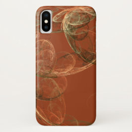 Capa Para iPhone Da Case-Mate Mala de abstrato verde e cobre