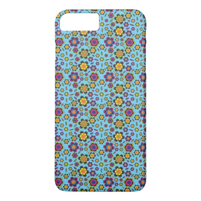 Capa Para iPhone, Case-Mate Maleta do telefone celular com Design de Flores de (Verso)