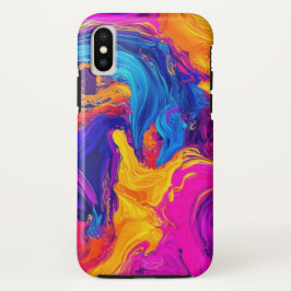 Capa Para iPhone Da Case-Mate Maleta iPhone/iPad do Abstrato de dança colorida