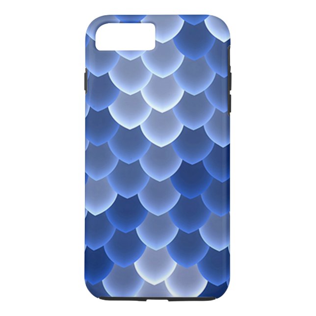 Capa Para iPhone, Case-Mate Maleta Mística Azul e Branco, Alto (Verso)
