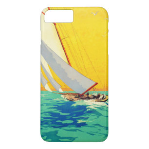Capa Para iPhone Da Case-Mate Maleta Vintage Sail Boats Viagem iPhone 7 Plus