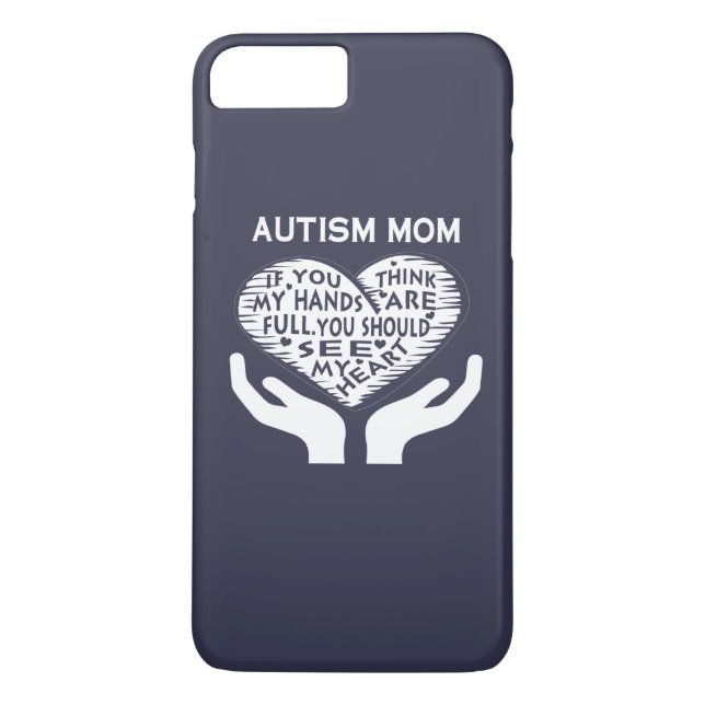 CAPA PARA iPhone, Case-Mate  MAMÃ DO AUTISMO (Verso)
