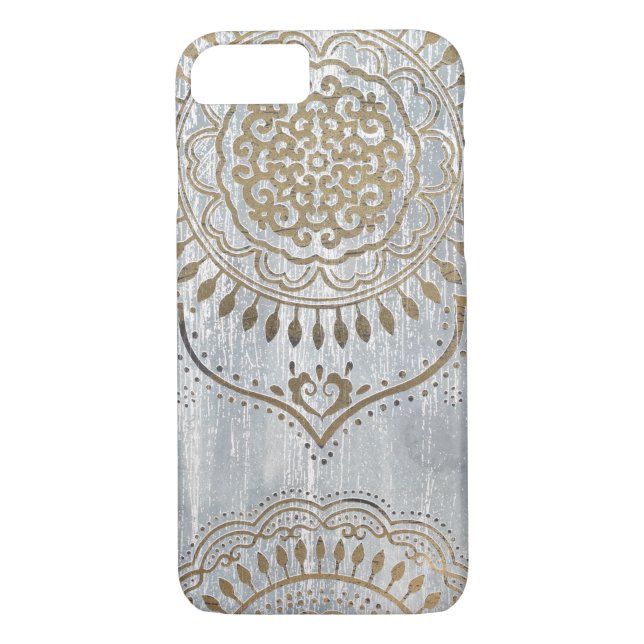Capa Para iPhone, Case-Mate Mandala Dourado Design (Verso)