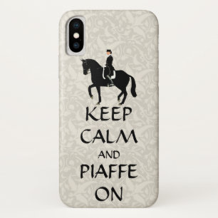 Capa Para iPhone Da Case-Mate Mantenha Calma E Piaffe Em Dressage