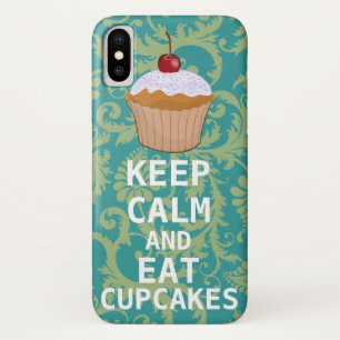 Capa Para iPhone Da Case-Mate MANTER O CALM E Comer Cupcakes mudam de cor