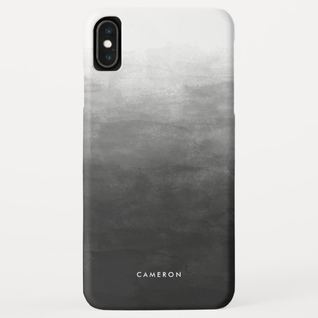 Capa Para iPhone, Case-Mate Mão Preta Moderna Personalizada (Verso)