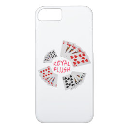Capa Para iPhone Da Case-Mate Mãos Poker - Royal Flush
