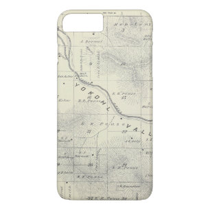 Capa Para iPhone Da Case-Mate Mapa da seção de T19S R27E Tulare County