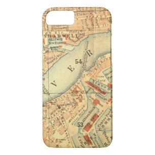 Capa Para iPhone Da Case-Mate Mapa da Vintage em Londres