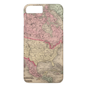 Capa Para iPhone Da Case-Mate Mapa de America do Norte por Mitchell