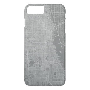 Capa Para iPhone Da Case-Mate Mapa de Chicago