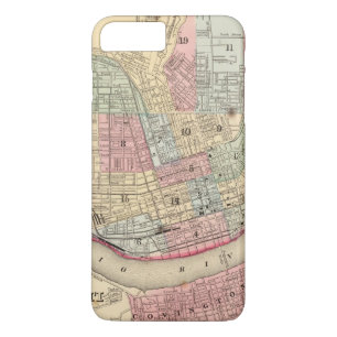 Capa Para iPhone Da Case-Mate Mapa de Cincinnati por Mitchell