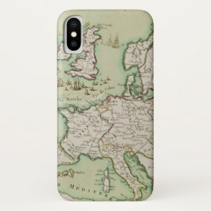 Capa Para iPhone Da Case-Mate Mapa do ataque naval em Inglaterra por Napoleon