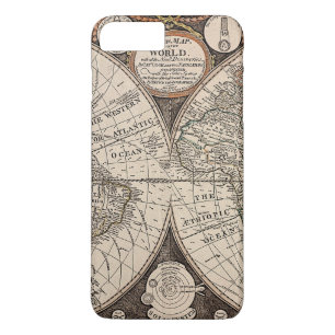 Capa Para iPhone Da Case-Mate Mapa do mundo do vintage (1766)