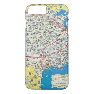 Capa Para iPhone Da Case-Mate Mapa do sistema de American Airlines