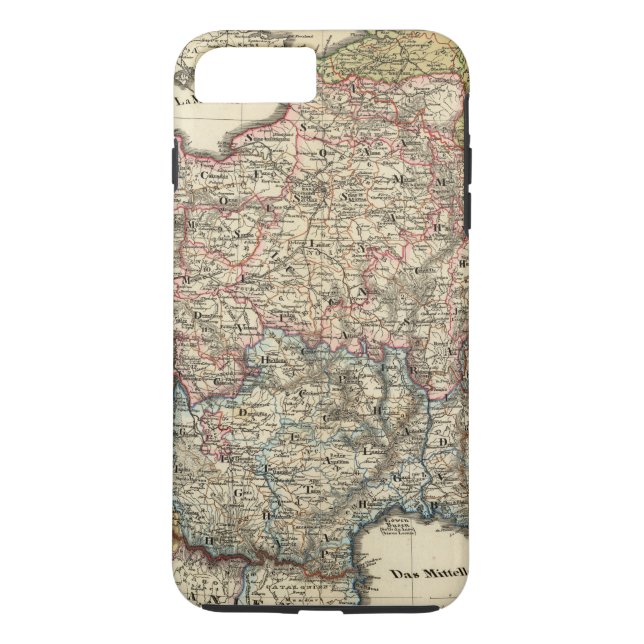 Capa Para iPhone, Case-Mate Mapa lingüístico de France (Verso)