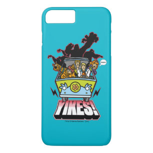 Capa iPhone 8 Plus/7 Plus Máquina "Yikes do mistério!" Gráfico