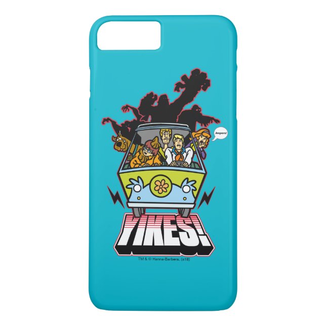 Capa Para iPhone, Case-Mate Máquina "Yikes do mistério!" Gráfico (Verso)