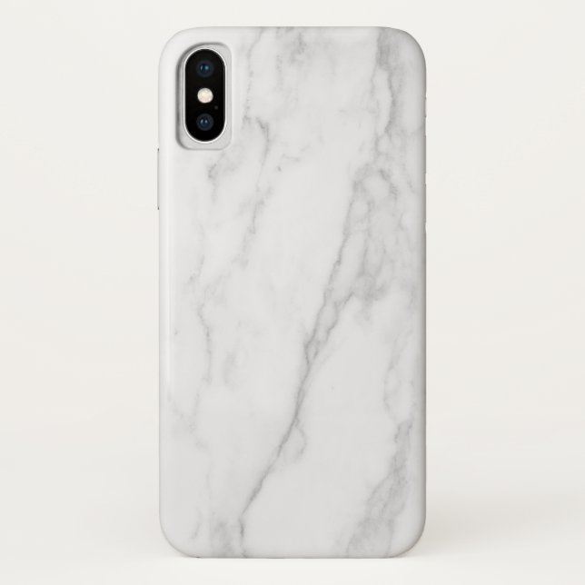 Capa Para iPhone, Case-Mate Marble Branco (Verso)