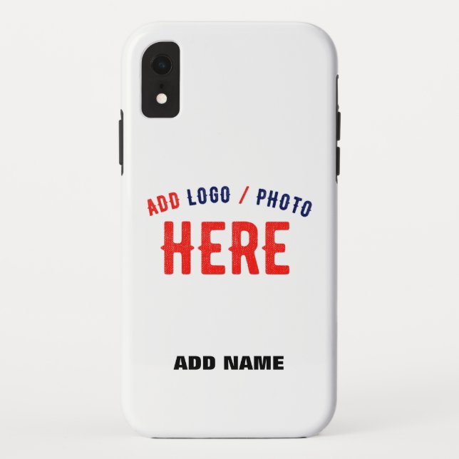 CAPA PARA iPhone, Case-Mate  MARCA VERIFICADA BRANCA PERSONALIZÁVEL MODERNA (Verso)