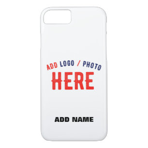 CAPA iPhone 8/7 MARCA VERIFICADA BRANCA PERSONALIZÁVEL MODERNA