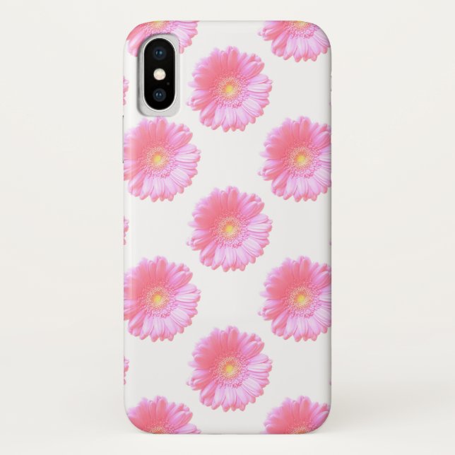 Capa Para iPhone, Case-Mate margarida da rosa claro gerbera (Verso)