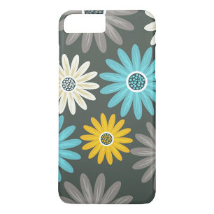 Capa iPhone 8 Plus/7 Plus Margaridas Coloridas