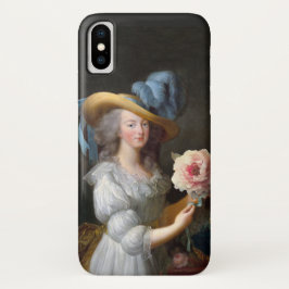 Capa Para iPhone Da Case-Mate Marie Antoinette com uma peônia rosa