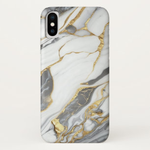 Capa Para iPhone Da Case-Mate Mármore Branco E Dourado Elegante