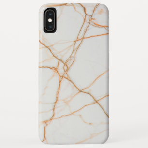 Capa Para iPhone Da Case-Mate Mármore Branco E Laranja