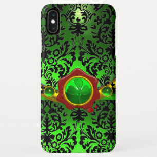 CAPA PARA iPhone DA Case-Mate MASSA VERDE NEGRA,SHAMROCK,MONOGRAMA DE SEAL DE CE