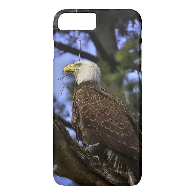 Capa Para iPhone, Case-Mate Mature Bald Eagle (Verso)