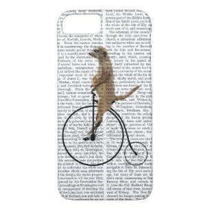 Capa iPhone 8/7 Meerkat em Black Penny Farthing