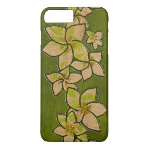 Capa Para iPhone Da Case-Mate Melia Hawaiian Plumeria Faux Wood