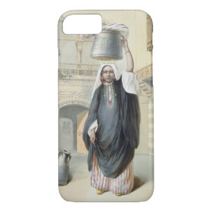 Capa Para iPhone Da Case-Mate Menina árabe nova que retorna do Hammam no Cairo
