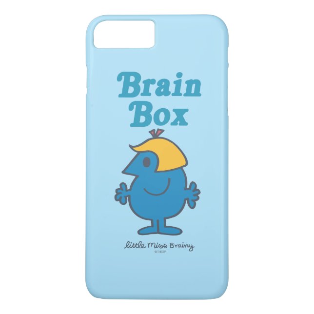 Capa Para iPhone, Case-Mate Menina Brainy | Caixa Cérebro (Verso)