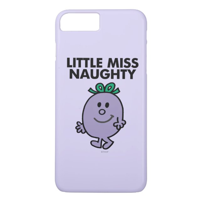 Capa Para iPhone, Case-Mate Menina Naughty | Letra negra (Verso)