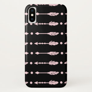 Capa Para iPhone Da Case-Mate Meninas Flechas Rosa e Preto Boho Chic